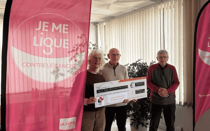 Cheque Le Ligue Contre le Cancer